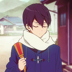 少年gif帅气gif围巾gif背包gif