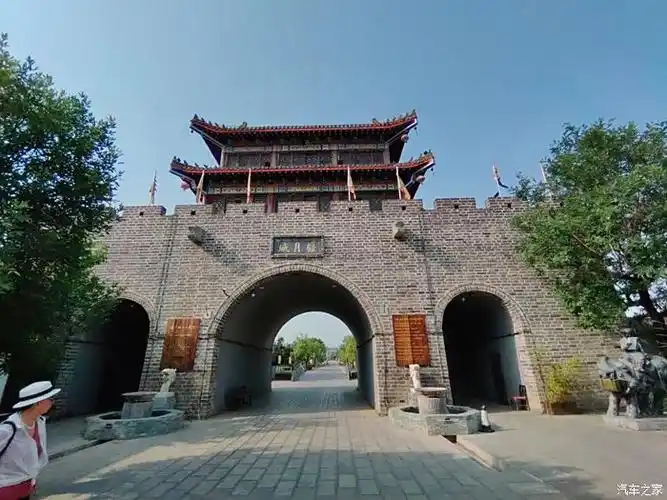 河南行55河南巩义市河洛镇偃月古城