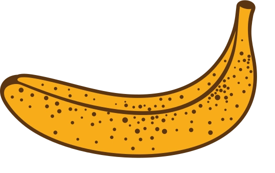 yellow banana illustration