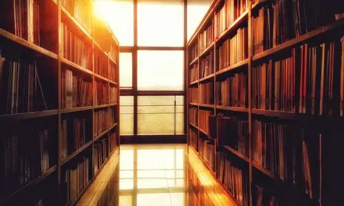 图书馆的温暖时光