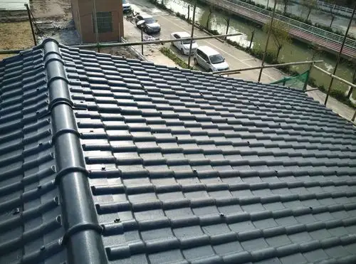 屋面阻燃仿古树脂瓦1.5mm树脂瓦片批发