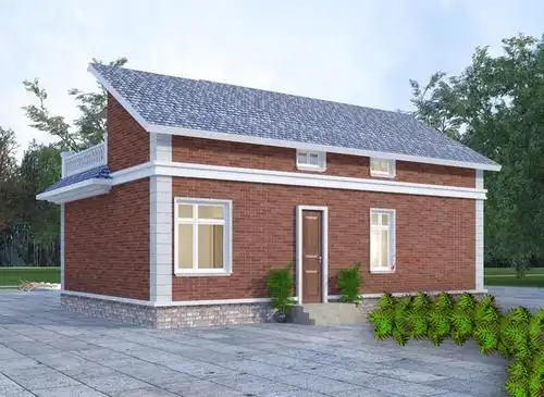 12米宽的一层半小洋房,带阁楼和花园露台设计,妥妥的网红住宅