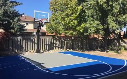 怎么在自家后院建一个篮球场