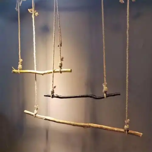 干树枝干树杈木棍衣架树干干枝去皮木头名宿装饰木棍艺术木头