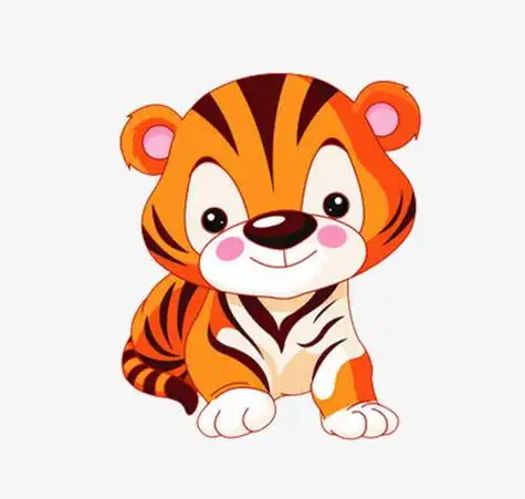 老虎卡通简笔画老虎卡通简笔画可爱