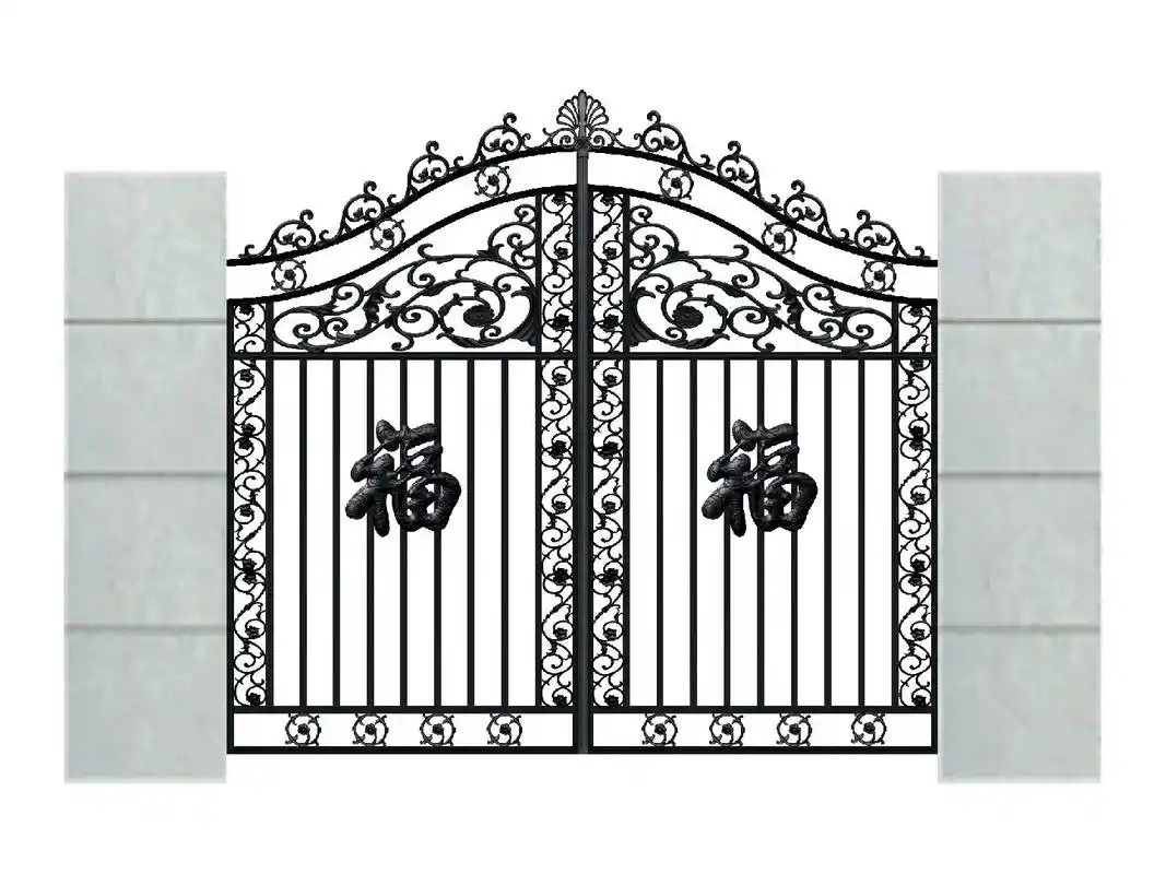 铁艺大门#庭院门  只要你想,没有画不出来看不到的效果图 可 - 抖音