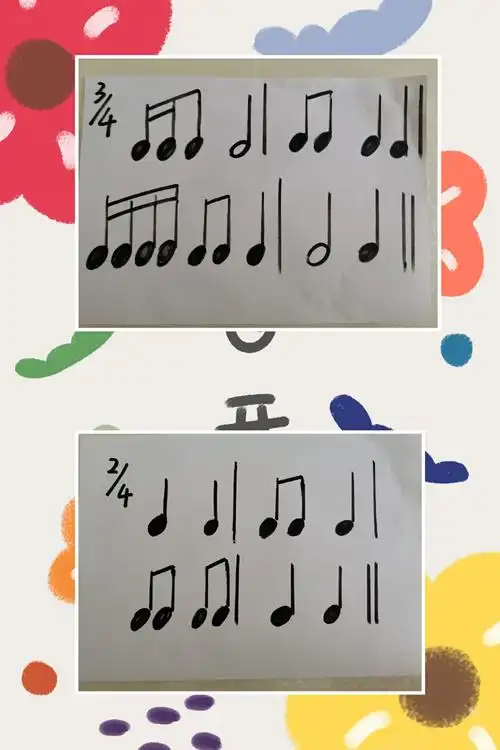 四三拍.以四分音符为一拍,每小节三拍.