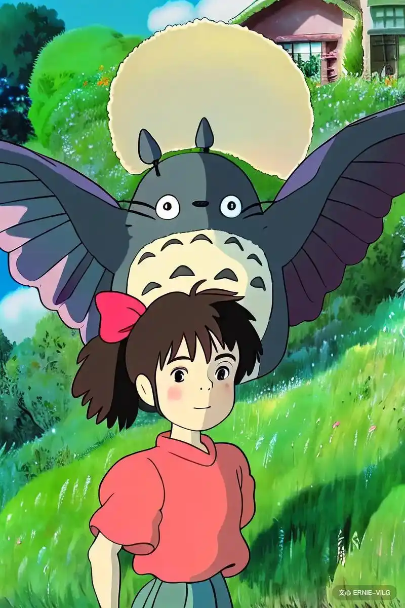 高清壁纸 #宫崎骏动漫 #龙猫  - 抖音