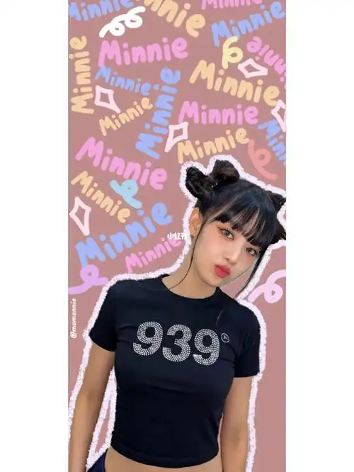 gidleminnie米妮涂鸦壁纸