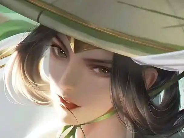 上官婉儿修竹墨客皮肤中国风感十足,技能帅气又迷人,质量太高了_英雄