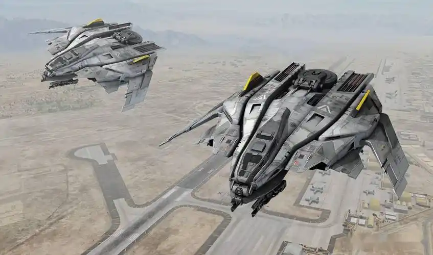 一组概念性的科幻飞船插画作品是不是人类未来飞行器的发展方向