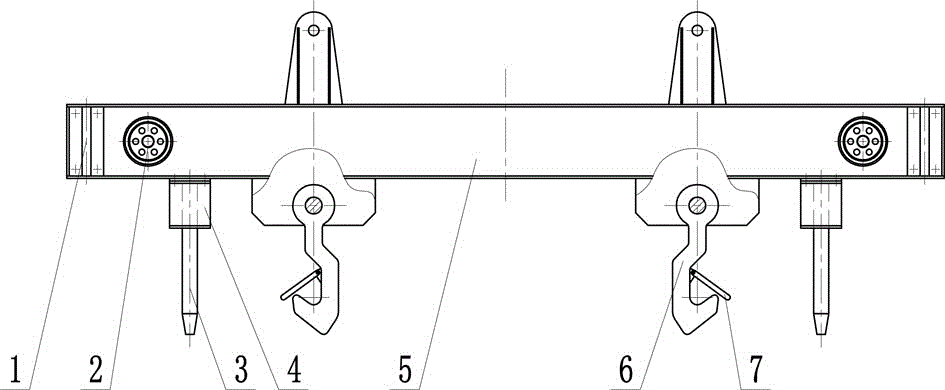 挂钩式机械自动抓梁的制作方法