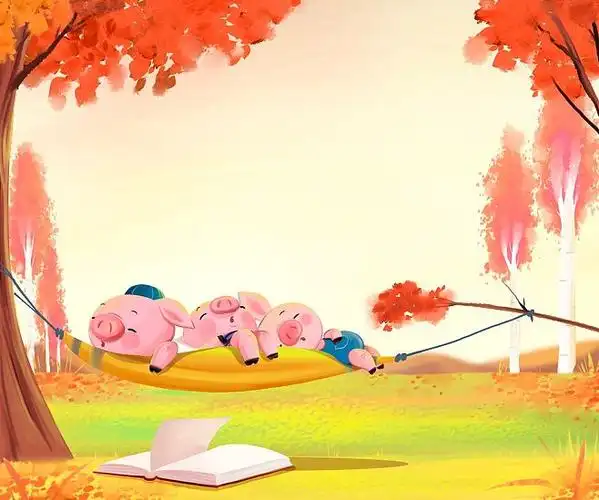 三只小猪素材