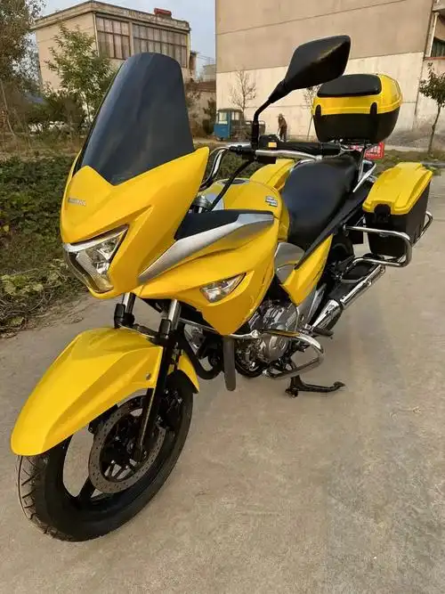 售价8760元包邮,豪爵铃木骊驰gw250f版旅行款车况免检 - 抖音