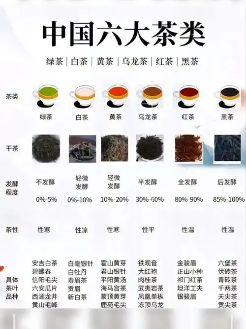 茶叶文化知识中国六大茶类78