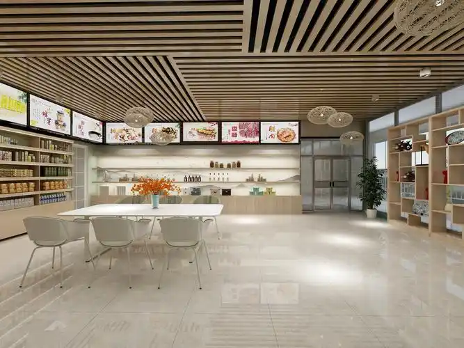 353平方特色农产品展厅效果图