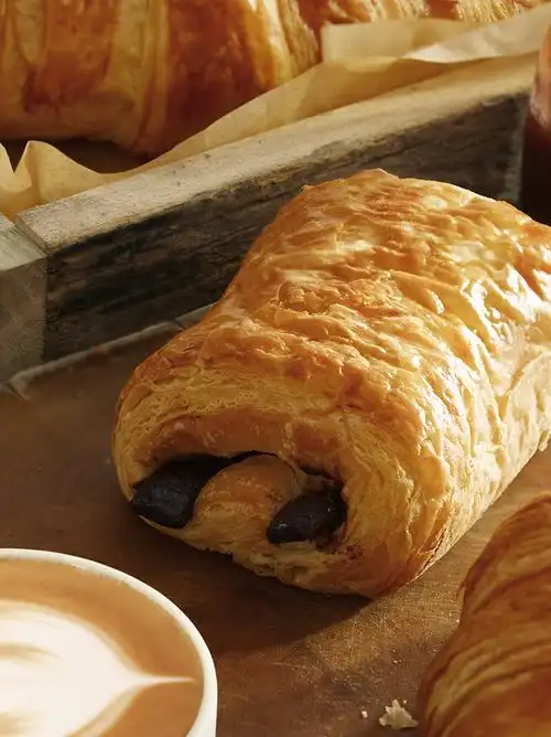 香浓巧克力可颂