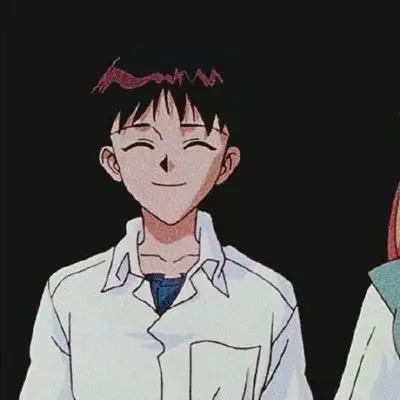 碇真嗣头像高清黑白碇真嗣微信头像