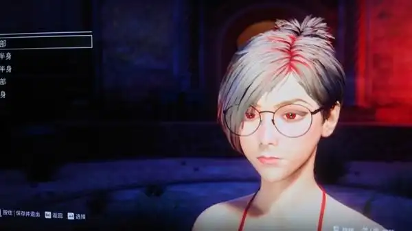 黑道圣徒重启版圆眼镜女角色捏脸参考