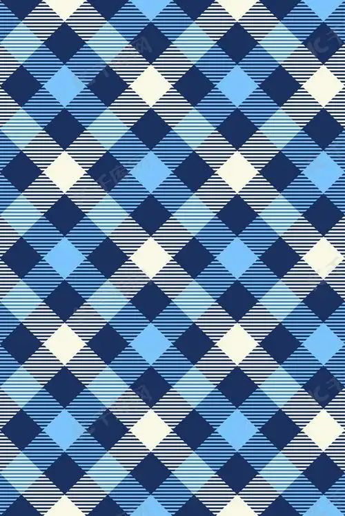 简约英伦风蓝色条纹方格海报背景素材