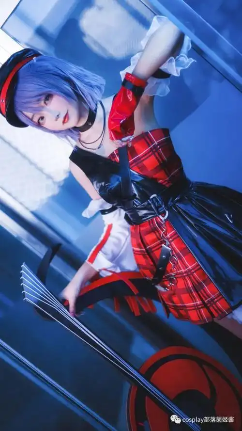 cos:王者荣耀·小乔音你心动cos正片@蓝璃