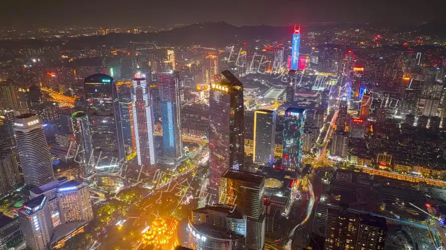 广州市区夜景图片高清
