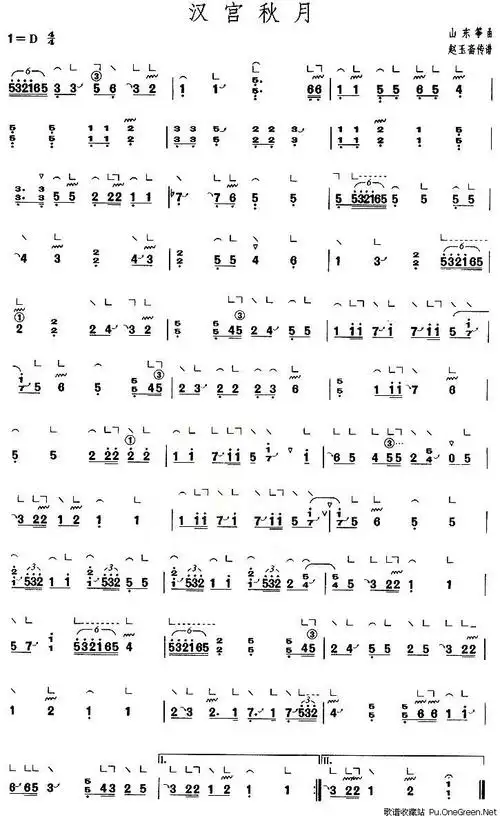 中国古筝十大名曲