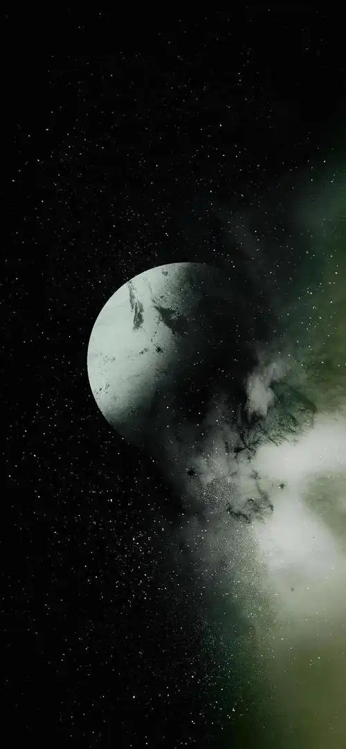 星空手机壁纸,梵高的星空手机壁纸("星空星球"全面屏手机壁纸图片)