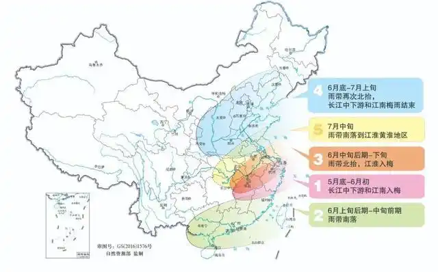 今年梅雨季与北方雨季无缝衔接