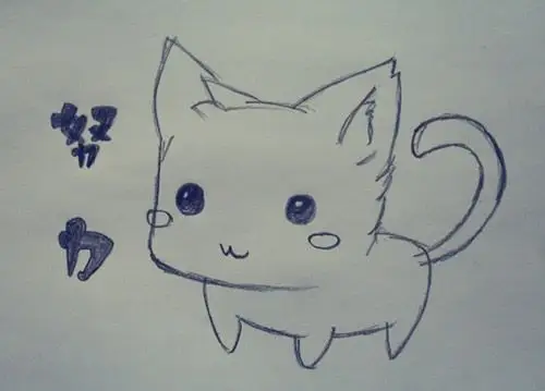 简单卡通素描美图