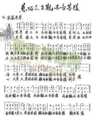 慈佑众生观世音菩萨