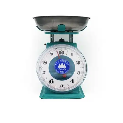 香山弹簧秤度盘秤 托盘称厨房称 公平卖菜称 计价秤台秤8kg优惠券