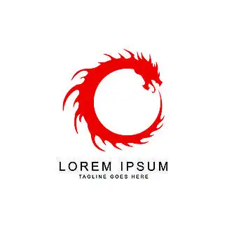 矢量图37416600龙标志模板矢量图546001910logo龙标志元素12719101