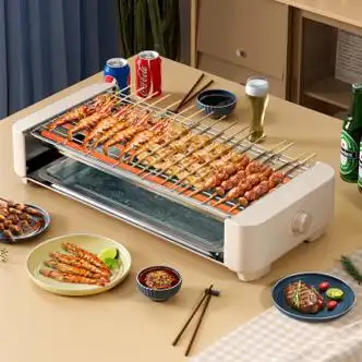 家用电器>厨房小电>电烧烤炉>小熊>小熊电烤炉家用无烟架多功能电烤盘