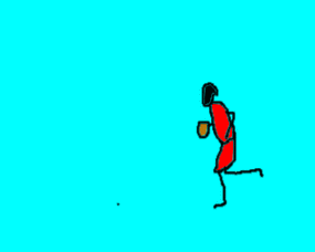 火柴人打篮球,nba经典场景再现,老球迷一定知道是谁