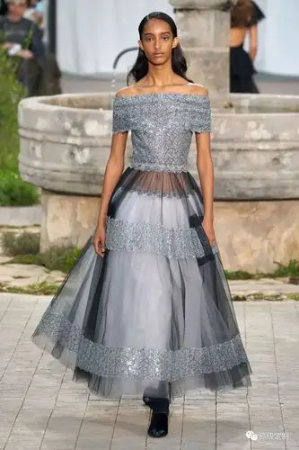 chanel香奈儿2020春夏高定系列秀场细节