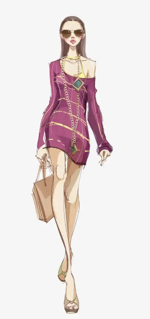 模特素材免费下载_觅元素