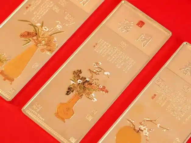 首发故宫馆藏文物文创乾隆御笔吉祥物999纯金打造