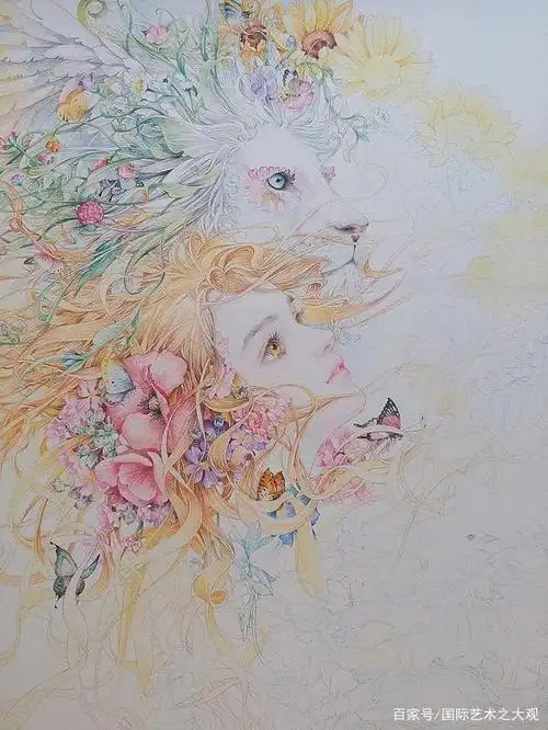 彩铅塑造迷人少女,谁都喜欢!