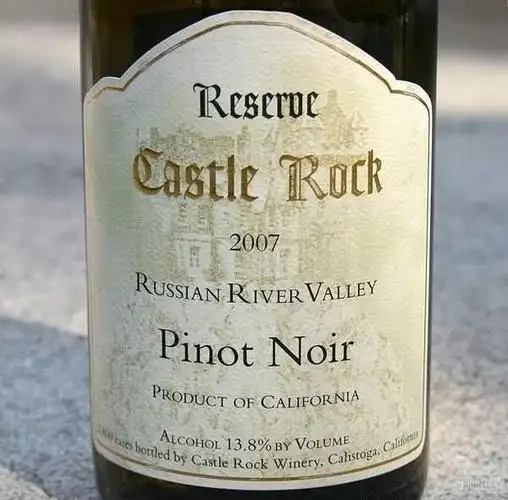 关于"石堡黑皮诺干红葡萄酒(索诺玛县)(castle rock winery pinot