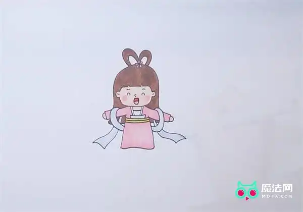 仙女怎么画简单又漂亮