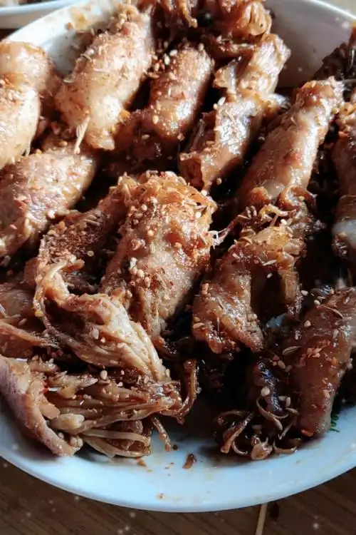 *ㄝ帝*做的炸培根金针菇