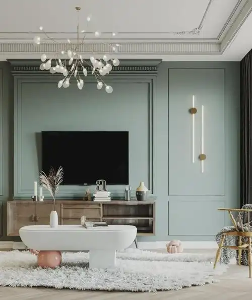 最受欢迎的电视背景墙!|客厅|木饰|壁纸|乳胶漆|柜体_网易订阅