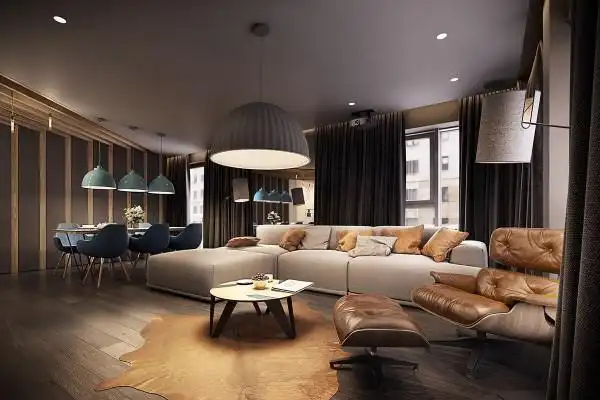 大气优雅的现代家居装修设计