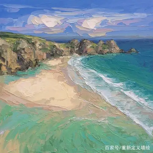 带有强烈艺术创作辨识度的印象派画作,美不胜收