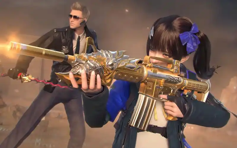 【cf手游】小萝莉关小雨超清4k游戏cg._cf手游