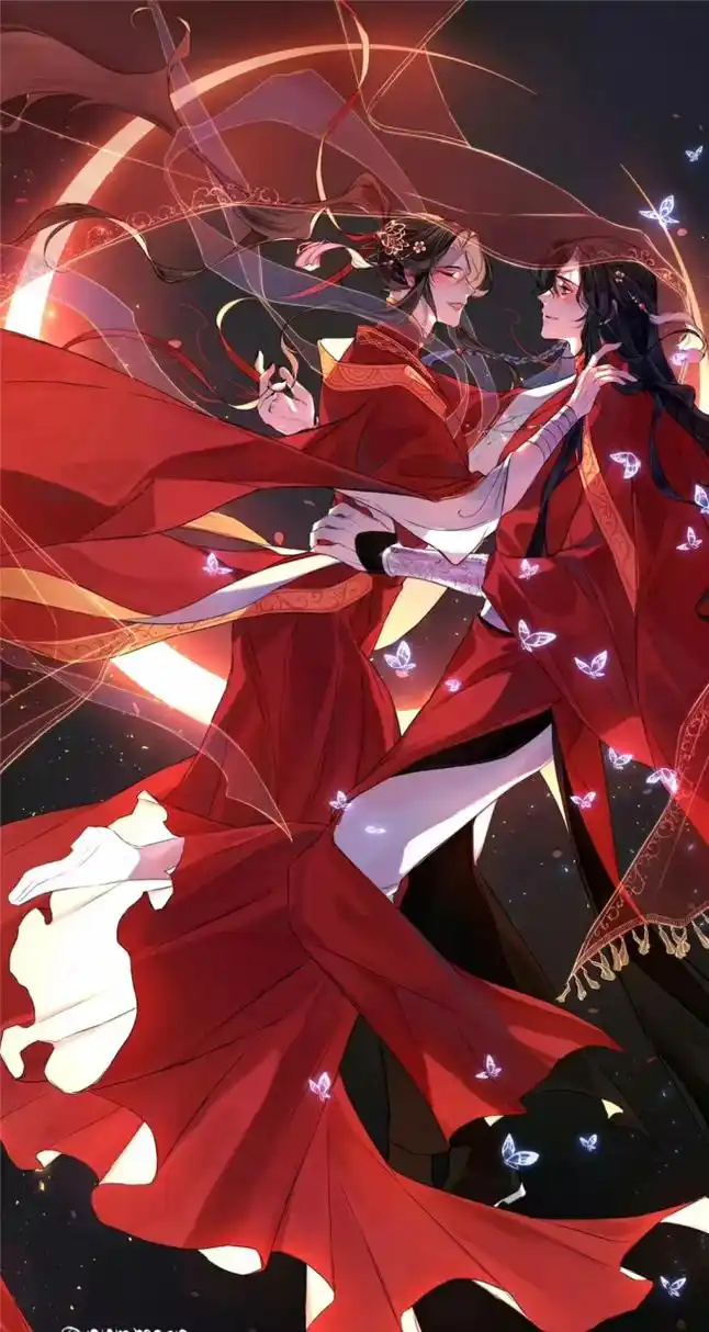 浪漫至死不渝,婚服花怜太美了#天官赐福