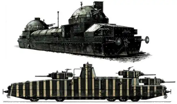 盘点各国充满着蒸汽朋克科幻味的装甲列车