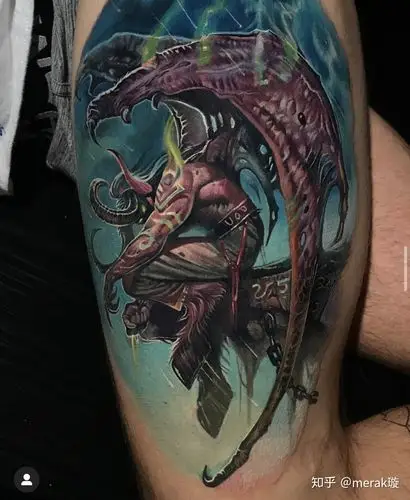 纹身游戏纹身第二弹魔兽世界