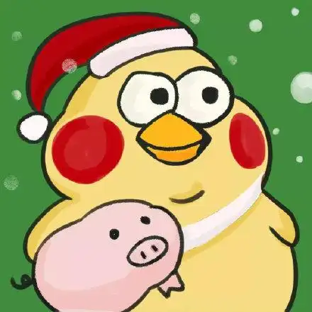 小黄鸡带奶瓶高清头像